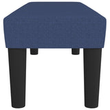 Banc Bleu 100x30x30 cm Tissu