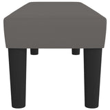 Banc Gris 100x30x30 cm Similicuir