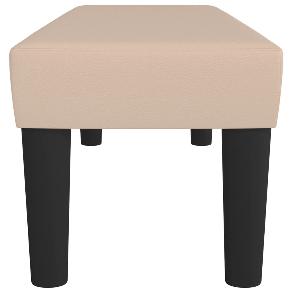 Banc Cappuccino 100x30x30 cm Similicuir