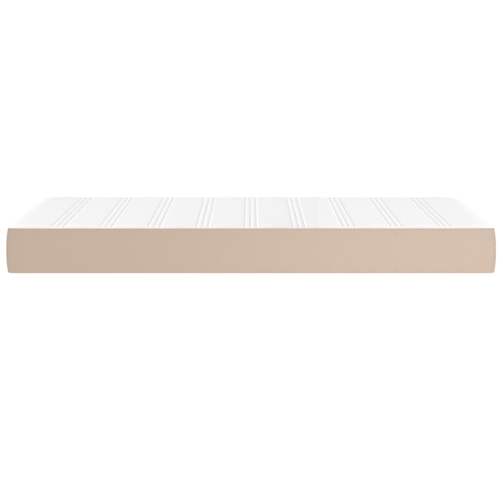 Cappuccino pocket spring bed mattress 100x200x20 cm