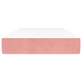 Pocket spring bed mattress Rose 100x200x20 cm Velvet