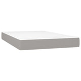 Pocket spring bed mattress Light grey 120x200x20 cm