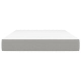 Pocket spring bed mattress Light grey 120x200x20 cm