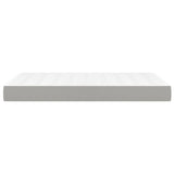 Pocket spring bed mattress Light grey 120x200x20 cm