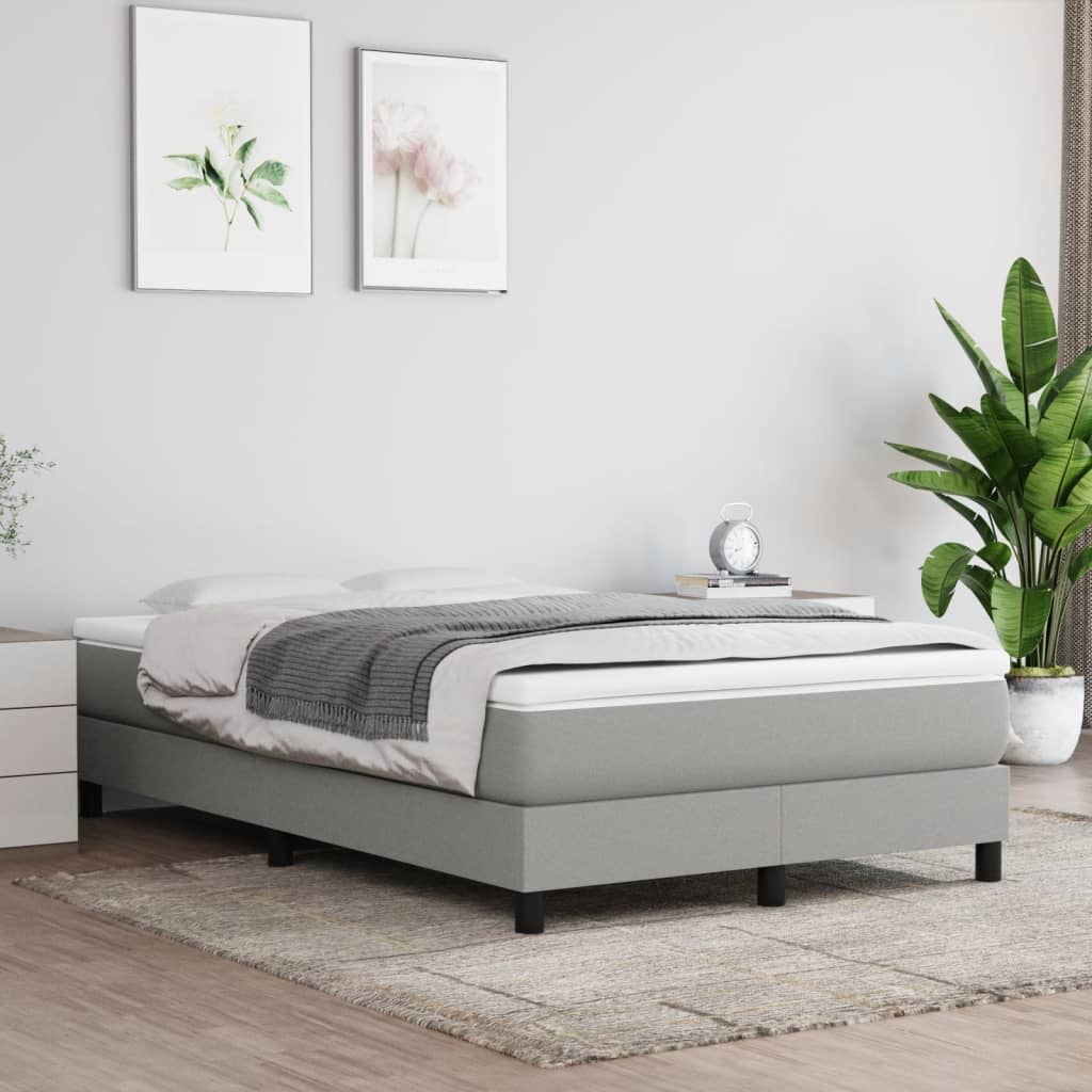 Pocket spring bed mattress Light grey 120x200x20 cm