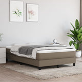 Pocket spring bed mattress Taupe 120x200x20 cm Fabric