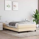 Pocket spring bed mattress Cream 120x200x20 cm Fabric