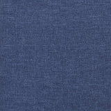 Pocket spring bed mattress Blue 120x200x20 cm Fabric