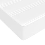 Pocket spring bed mattress White 120x200x20 cm