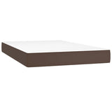 Pocket spring bed mattress Brown 120x200x20 cm