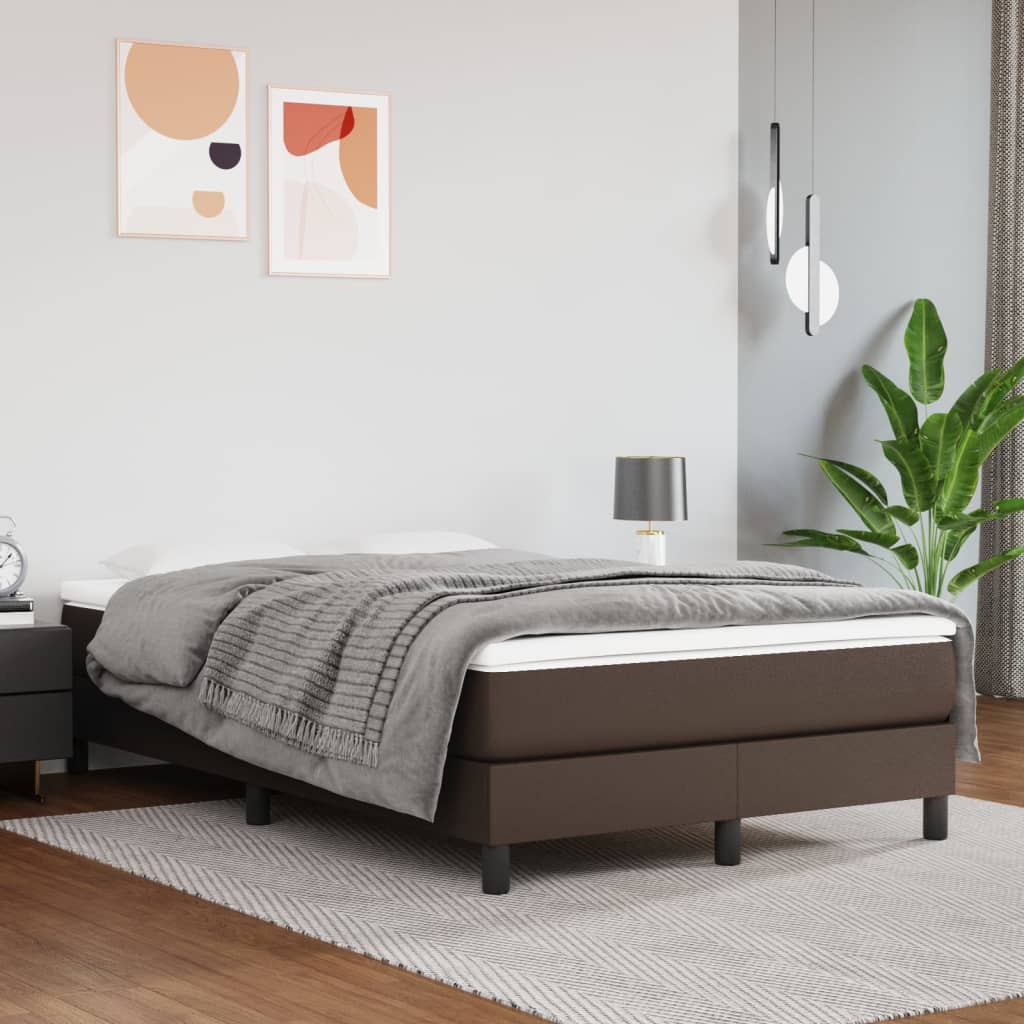 Pocket spring bed mattress Brown 120x200x20 cm