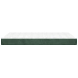 Pocket spring bed mattress Dark green 120x200x20 cm