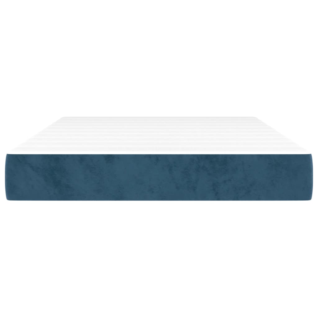 Pocket spring bed mattress Dark blue 120x200x20 cm