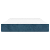 Pocket spring bed mattress Dark blue 120x200x20 cm