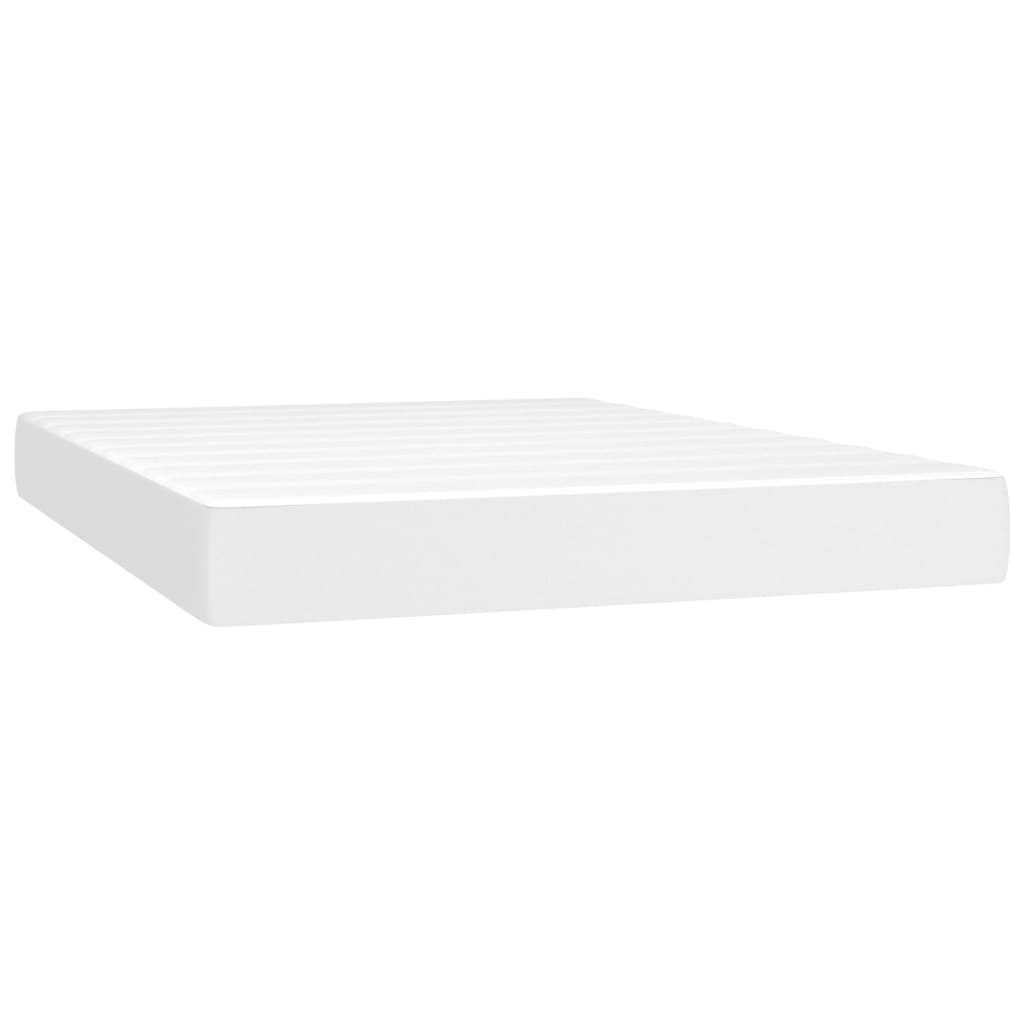 Pocket spring bed mattress White 140x190x20 cm