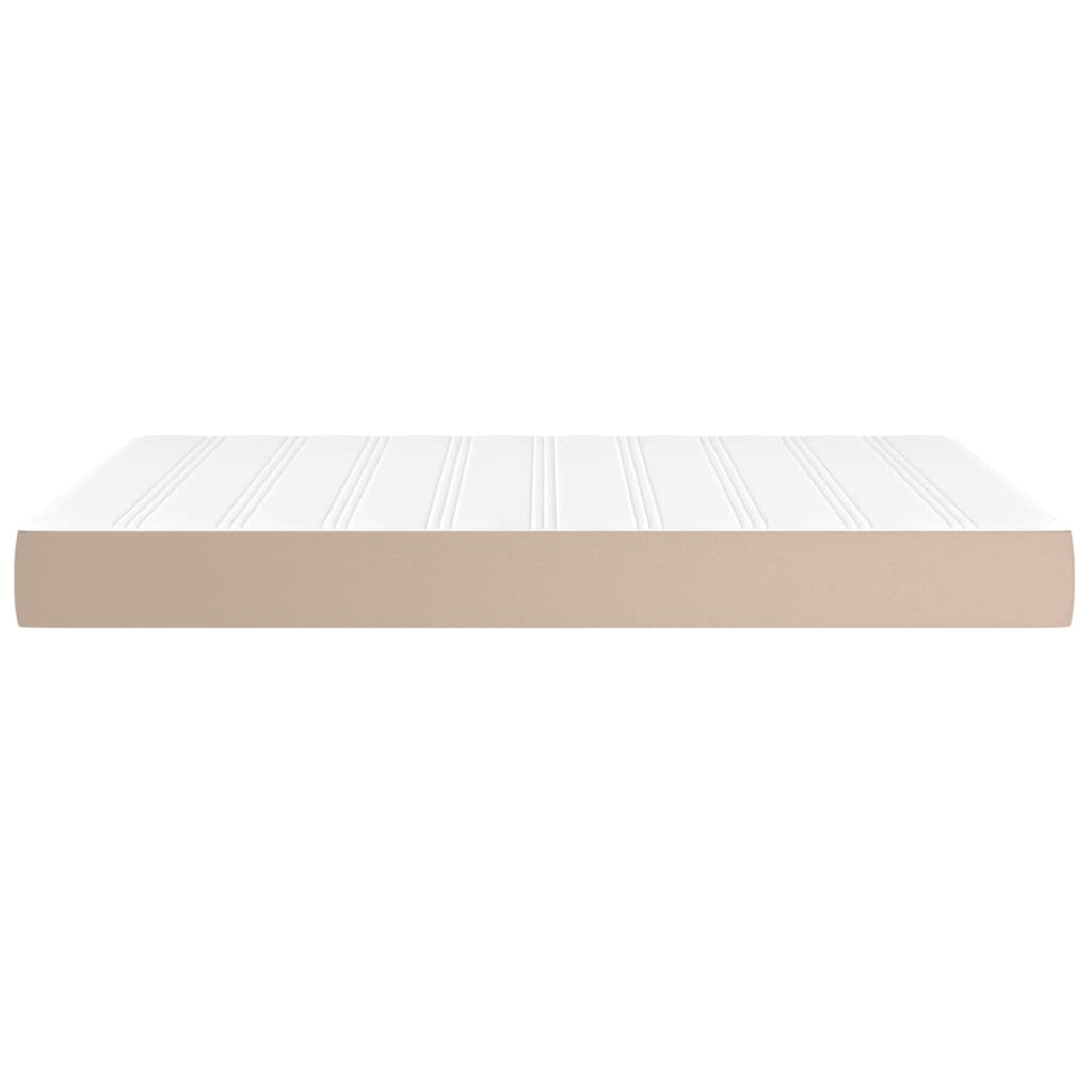 Cappuccino pocket spring bed mattress 140x190x20 cm