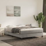 Pocket spring bed mattress Light grey 140x190x20 cm