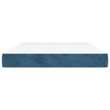 Pocket spring bed mattress Dark blue 140x190x20 cm