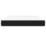 Pocket spring bed mattress Black 140x200x20 cm Fabric