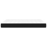 Pocket spring bed mattress Black 140x200x20 cm Fabric