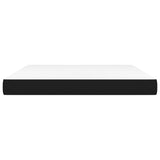 Pocket spring bed mattress Black 160x200x20 cm Fabric