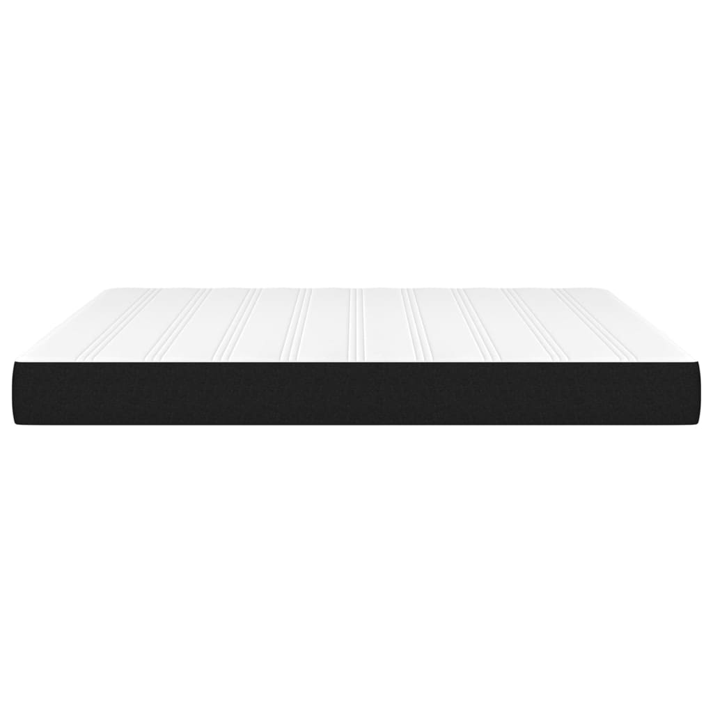 Pocket spring bed mattress Black 160x200x20 cm Fabric