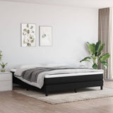 Pocket spring bed mattress Black 160x200x20 cm Fabric