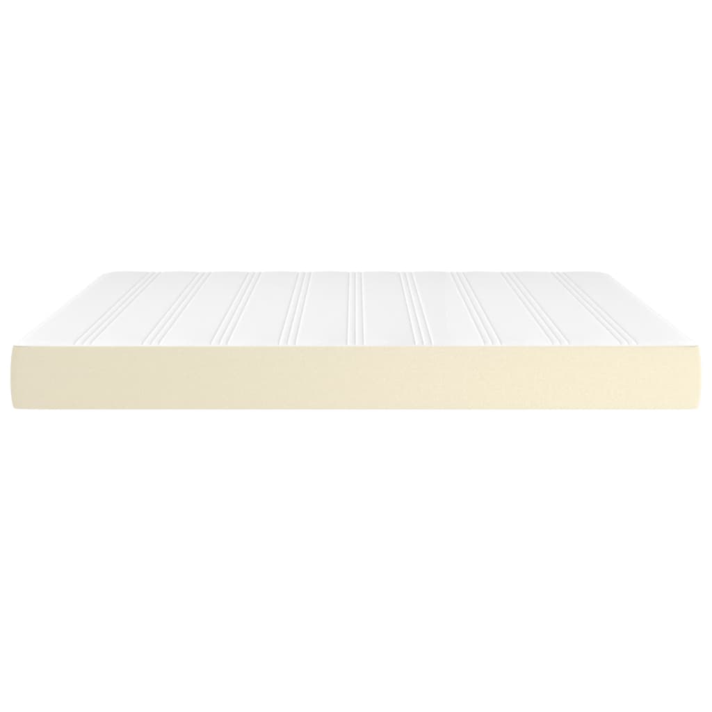 Pocket spring bed mattress Cream 160x200x20 cm