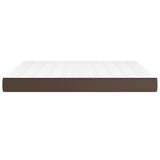 Pocket spring bed mattress Brown 160x200x20 cm