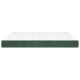 Pocket spring bed mattress Dark green 160x200x20 cm