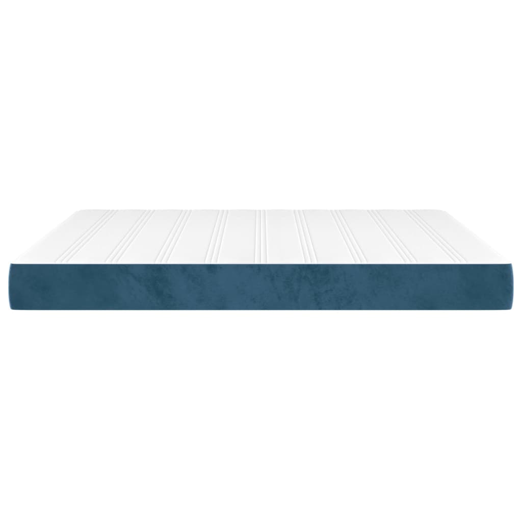 Pocket spring bed mattress Dark blue 160x200x20 cm