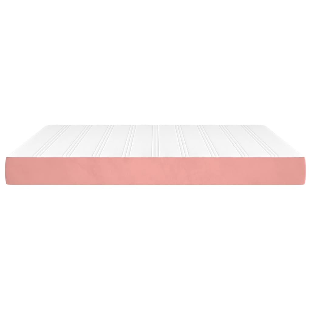 Pocket spring bed mattress Rose 160x200x20 cm Velvet