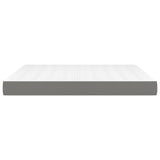 Pocket spring bed mattress Dark grey 180x200x20 cm