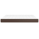 Pocket spring bed mattress Brown 180x200x20 cm