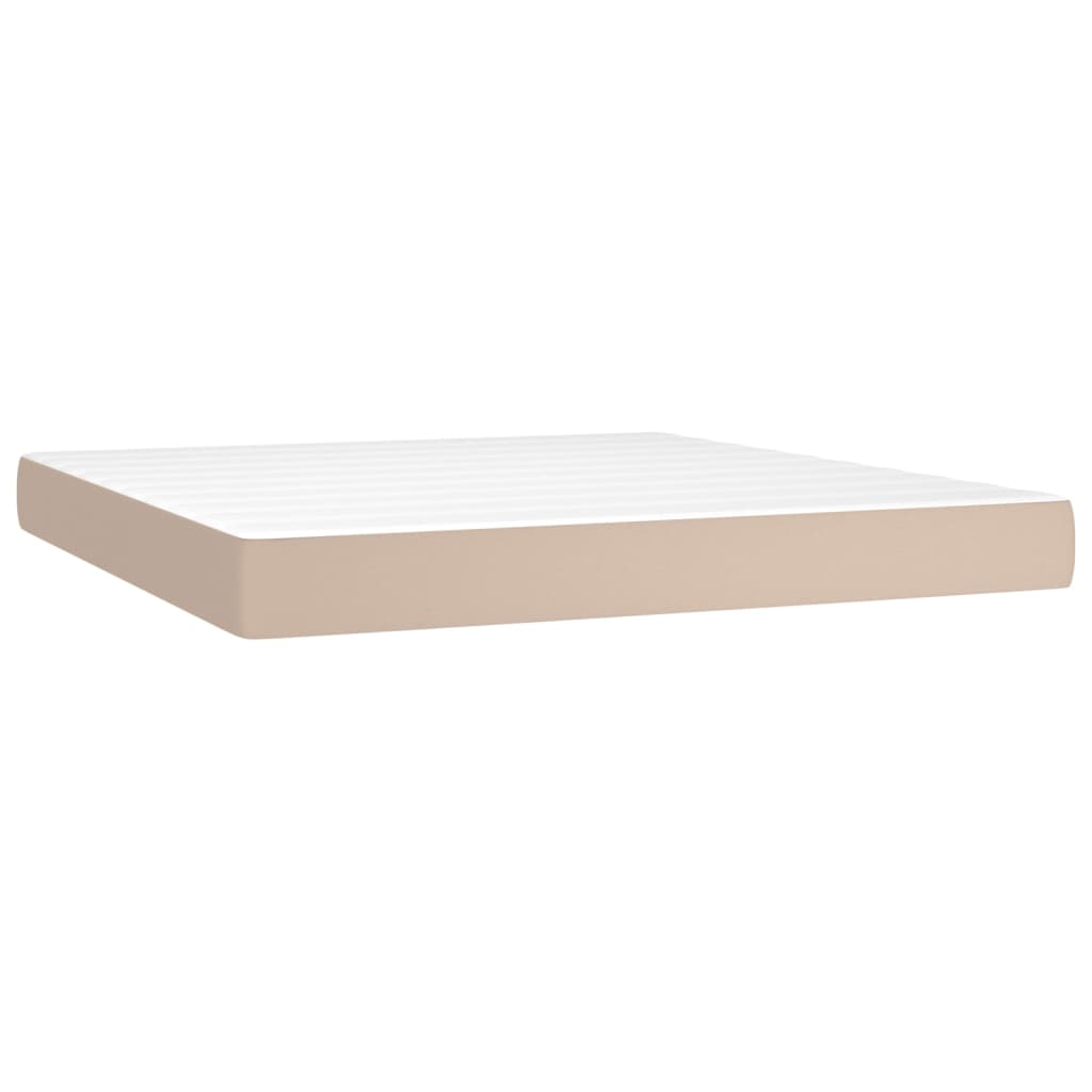 Cappuccino pocket spring bed mattress 180x200x20cm