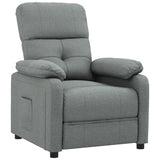 Fauteuil inclinable Gris foncé Tissu