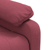 Fauteuil inclinable Rouge bordeaux Tissu