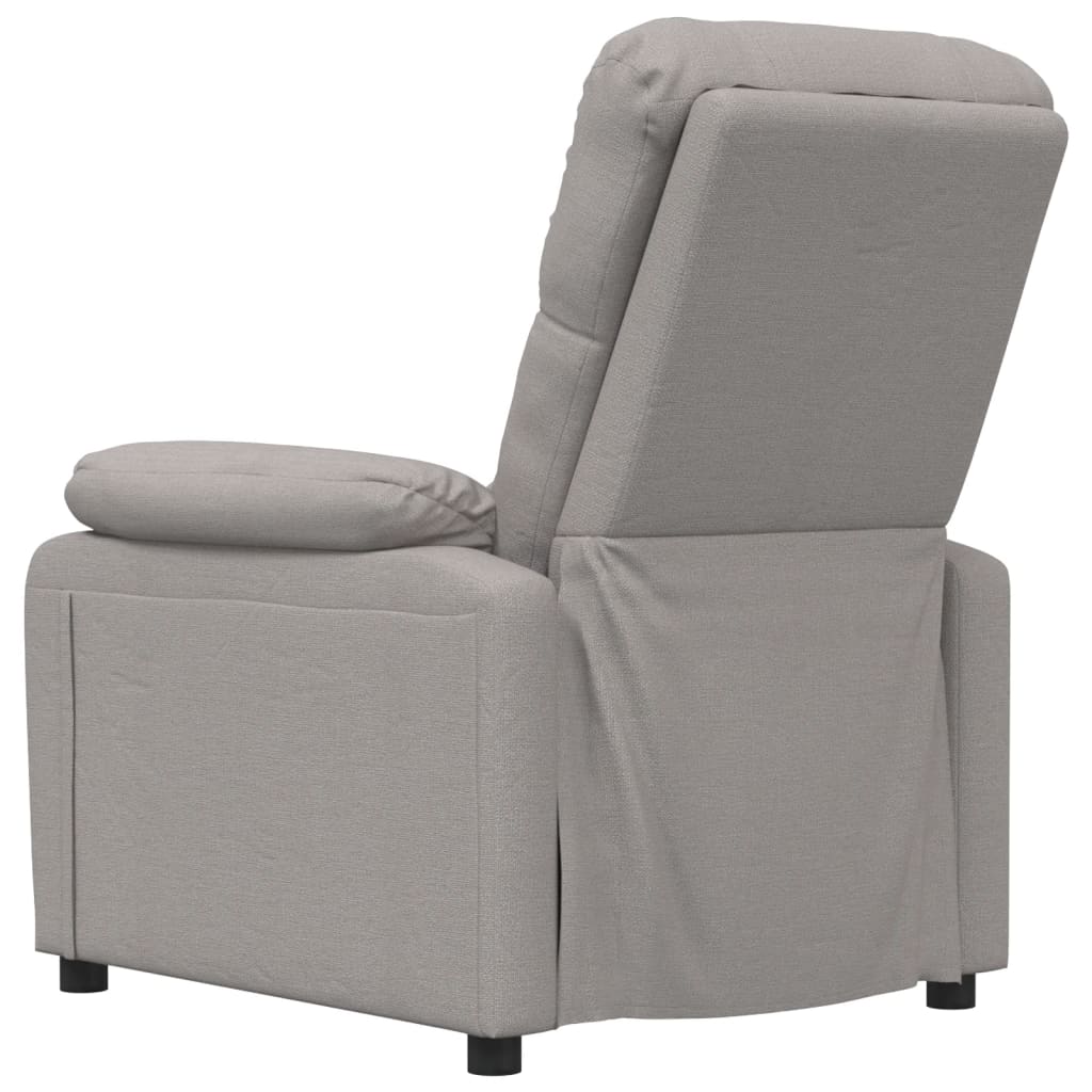 Fauteuil inclinable Taupe Tissu