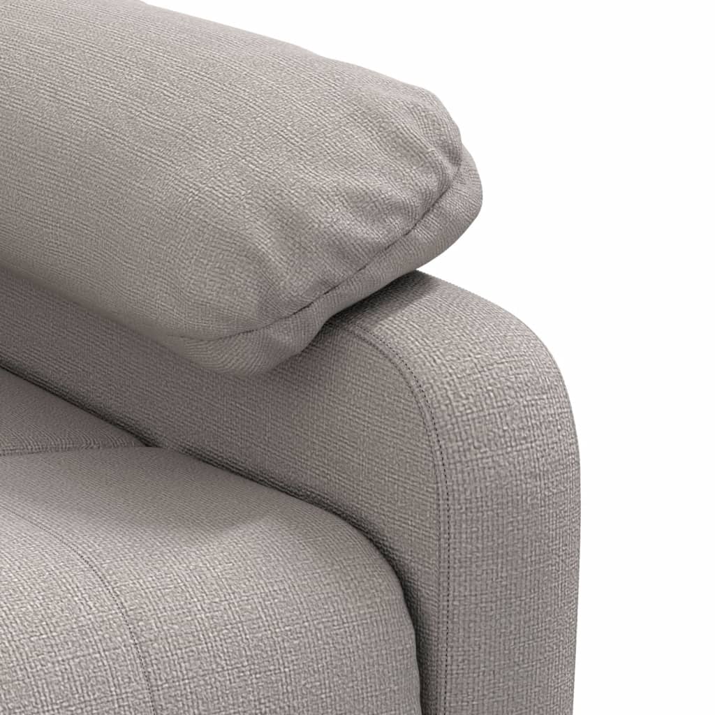 Fauteuil inclinable Taupe Tissu