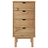 Commode OTTA 45x39x90 cm bois de pin massif