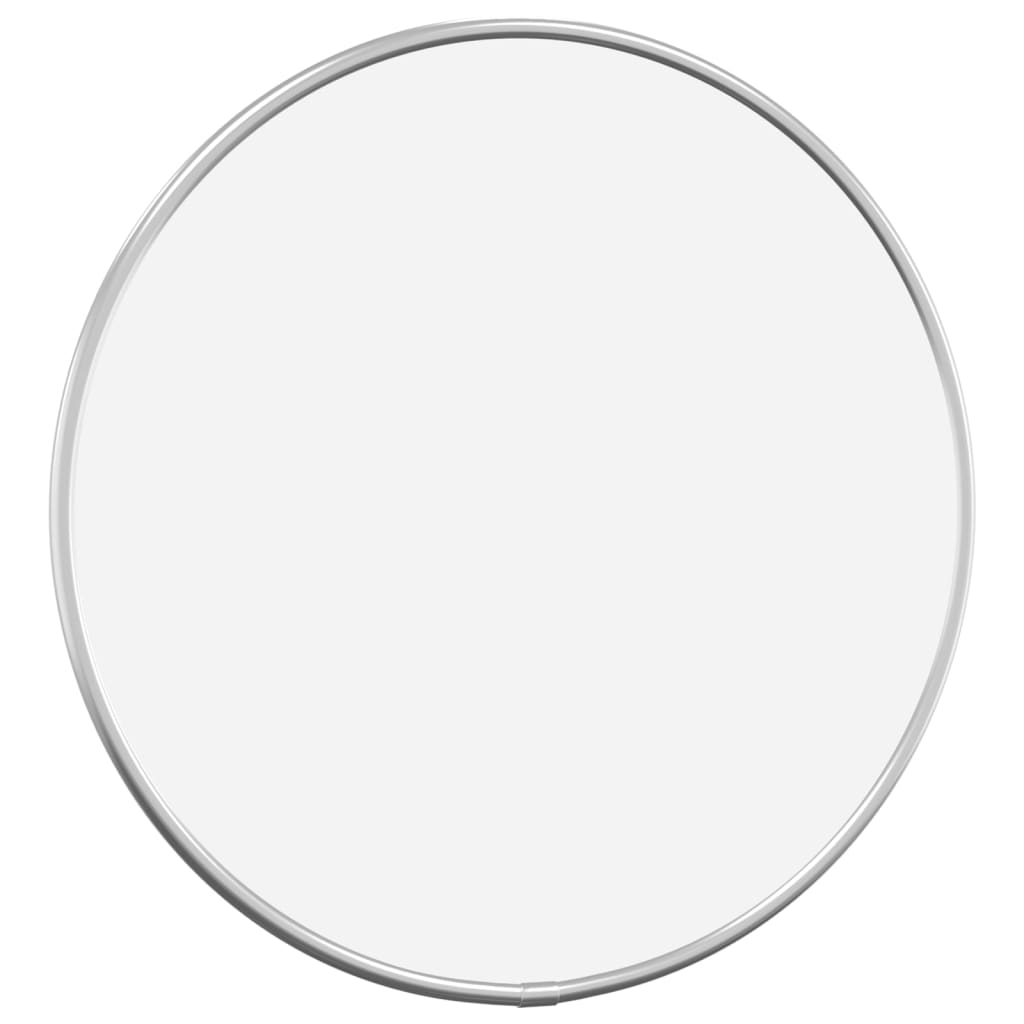 Miroir mural Argenté Ø 30 cm Rond