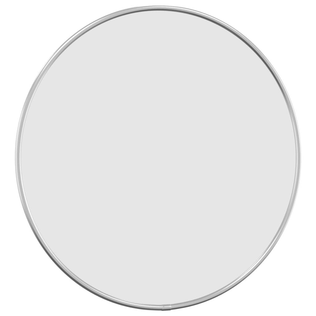 Miroir mural Argenté Ø 40 cm Rond