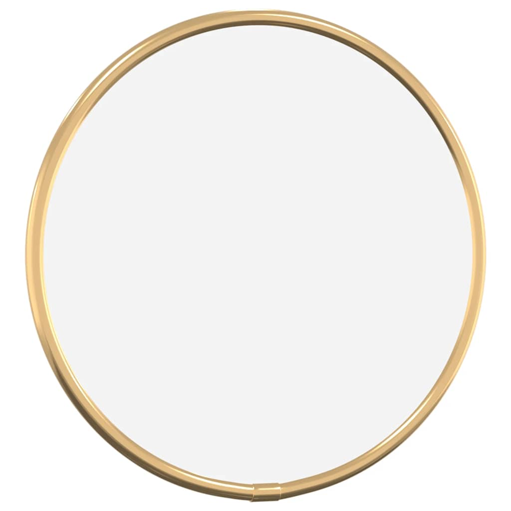 Miroir mural Doré Ø 20 cm Rond