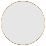 Miroir mural Doré Ø 50 cm Rond