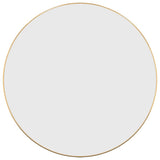 Miroir mural Doré Ø 60 cm Rond