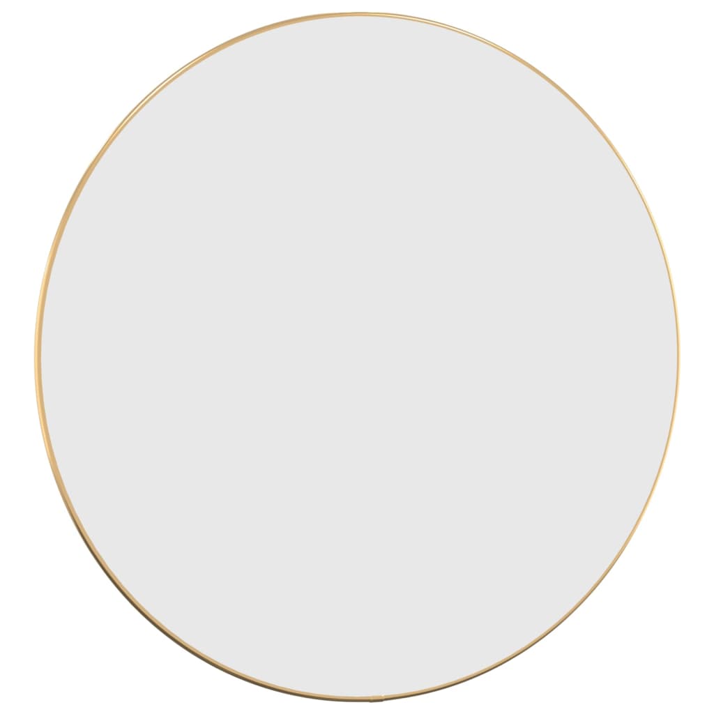 Miroir mural Doré Ø 60 cm Rond