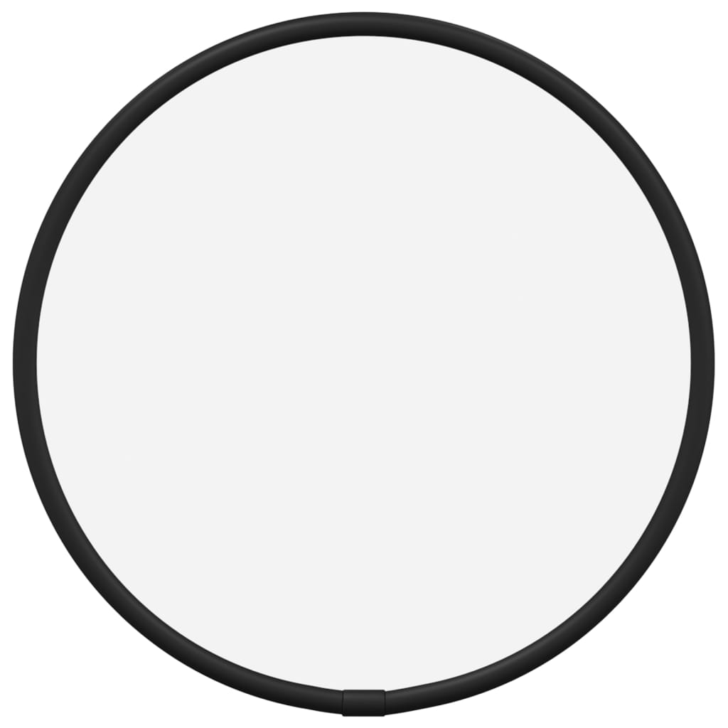 Miroir mural Noir Ø 20 cm Rond