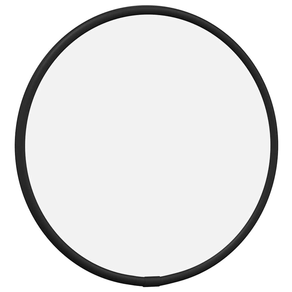 Miroir mural Noir Ø 20 cm Rond