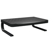 Support de moniteur Noir 37x28x11,5 cm