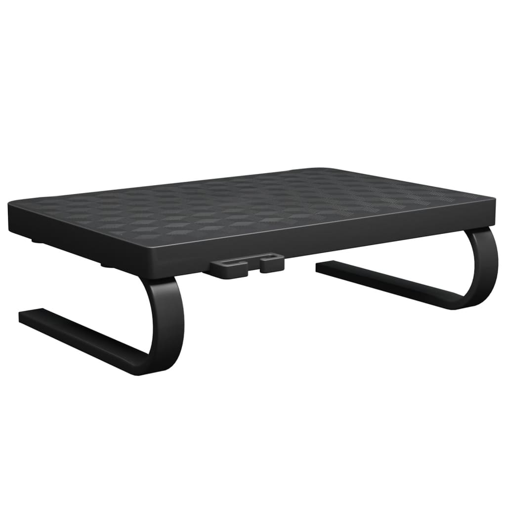 Support de moniteur Noir 37x28x11,5 cm